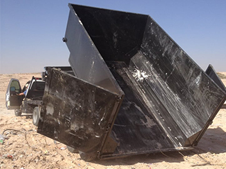 roll-off dumpster